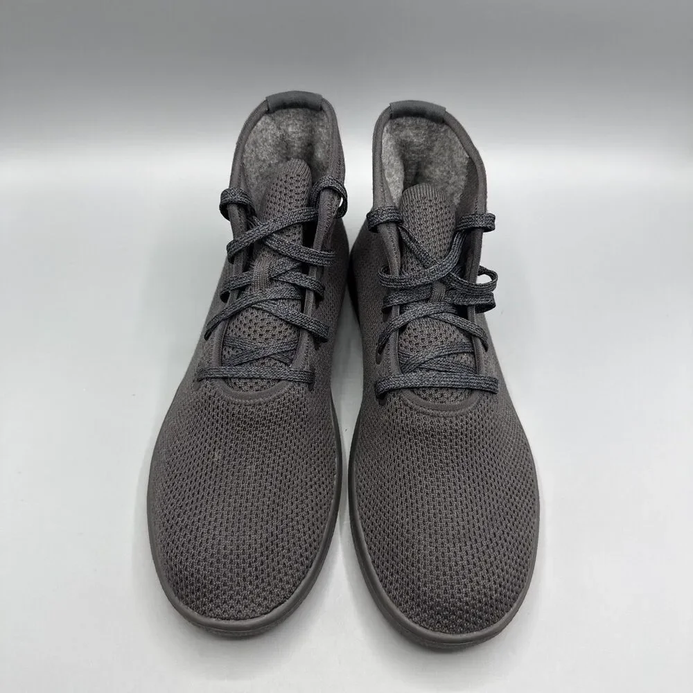 Allbirds Shoes Mens Tree Toppers High Top Sneakers Gray Mesh Comfort Size 10